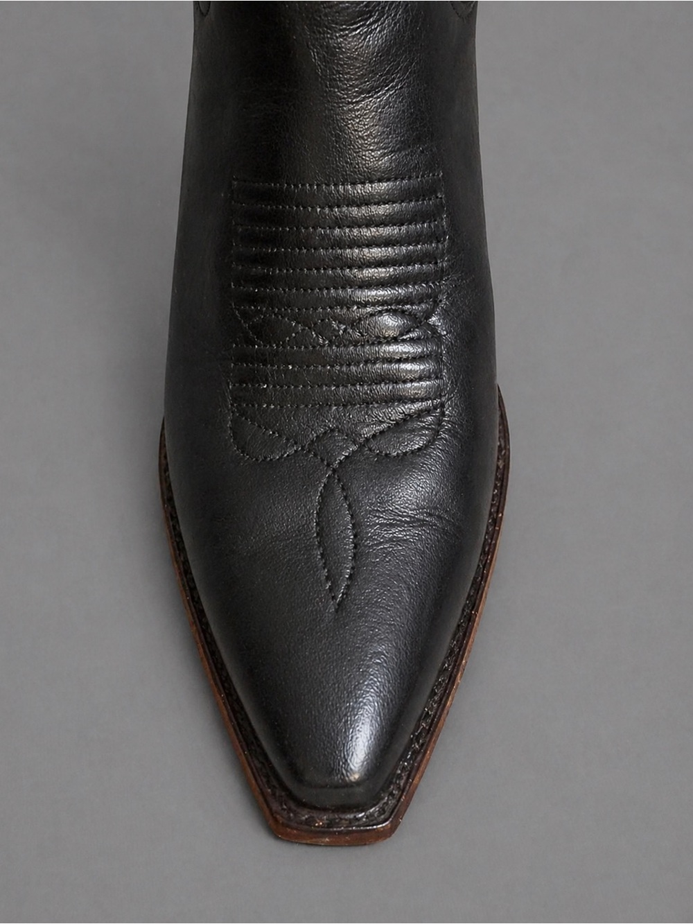 Tecovas The Daisy Boots Black Leather Western Rodeo Ankle Boots Women’s 6.5 - Picture 13 of 15